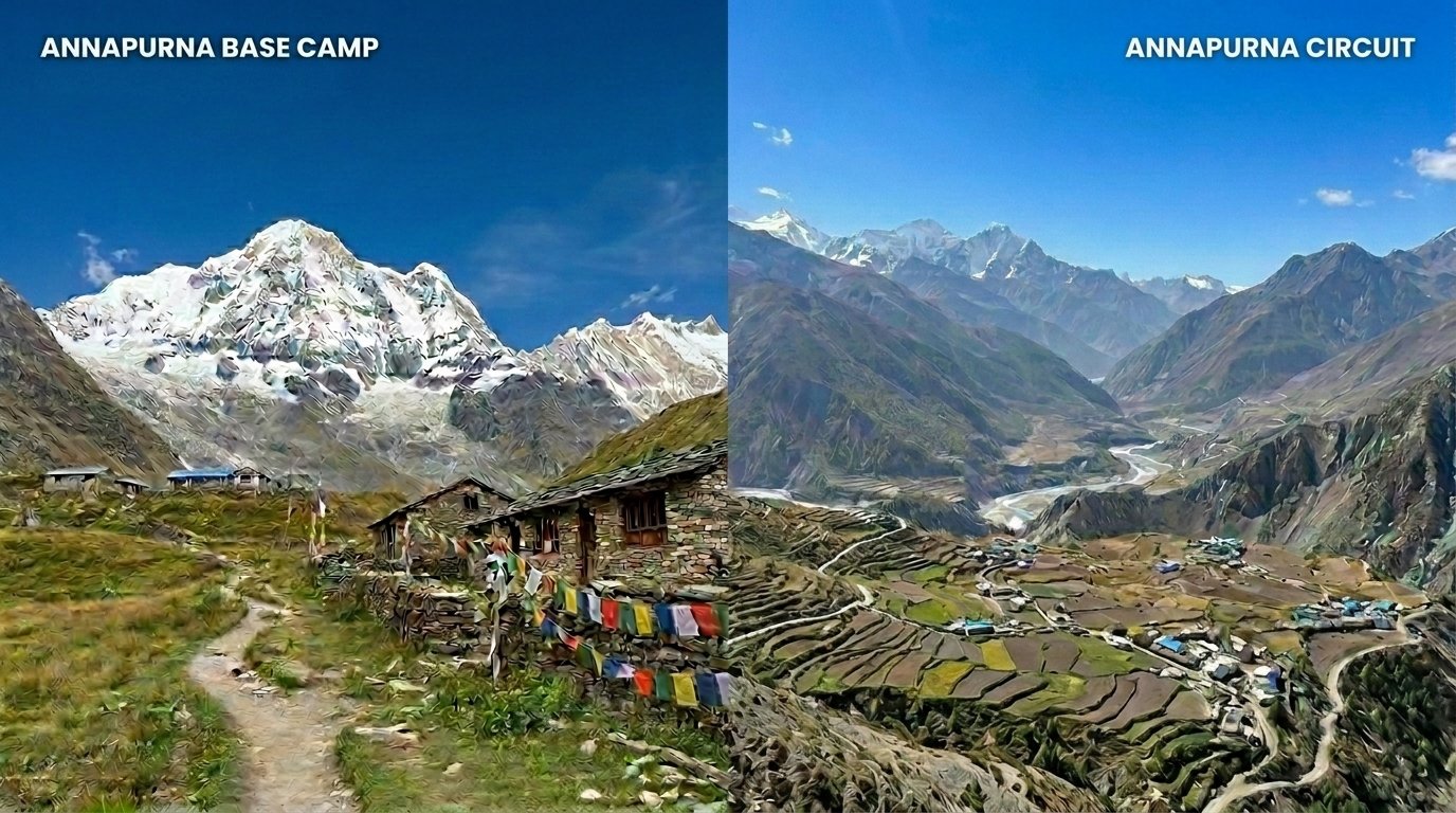 Annapurna Base Camp vs Annapurna Circuit: Which Trek Is Right for You?